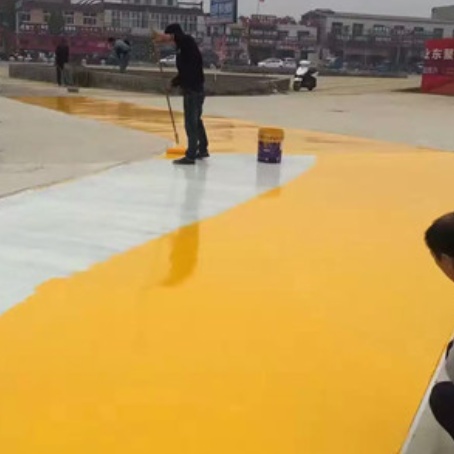 长沙彩色路面喷涂翻新的使用寿命多长